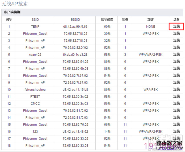 斐讯FIR系列无线桥接中继设置教程